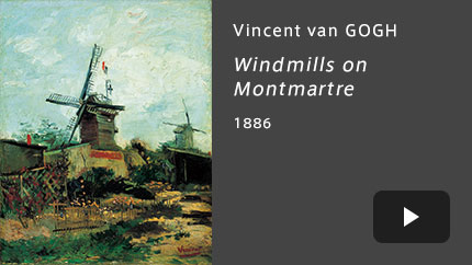 Vincent van GOGH Windmills on Montmartre 1886